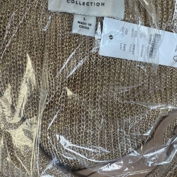 NWT J CREW Collection sheer metallic sweater-dress - Picture 8 of 8